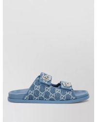 Gucci - Slide Sandals Open Toe Flat Sole - Lyst