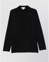 Lardini - Cotton Double-Breasted Blazer - Lyst