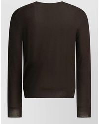 Tom Ford - Cashmere Silk Crew Neck Regular Sweater - Lyst