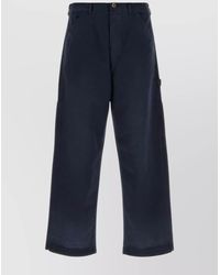 Maison Margiela - Striped Cotton Straight-Leg Trousers - Lyst