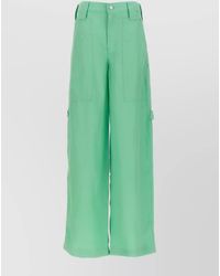 Stella McCartney - Twill Pants - Lyst