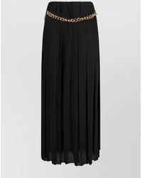Balenciaga - High-Rise Pleated Ankle-Length Skirt - Lyst