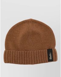 Borsalino - Cashmere Ribbed-Knit Beanie - Lyst