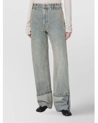 Entire studios - Denim Wide-Leg Jeans - Lyst