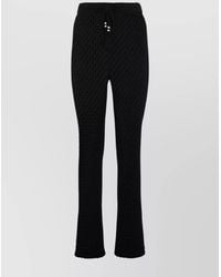 Alanui - Flared Knit Track Pants - Lyst