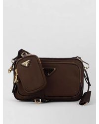 Prada - Shoulder Bag Adjustable Strap Detachable Pouch - Lyst