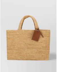 Manebí - Sunset Medium Raffia Tote Bag - Lyst