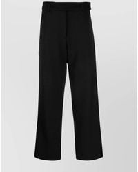 Studio Nicholson - High-Rise Wide-Leg Trousers - Lyst