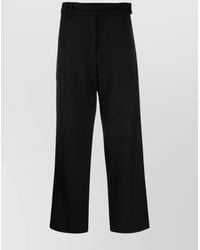 Studio Nicholson - High-Rise Wide-Leg Trousers - Lyst