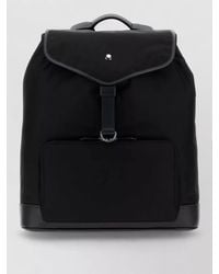 Montblanc - Canvas Backpack Adjustable Straps Versatile Use - Lyst
