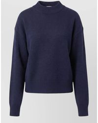 Pinko - Wool Cashmere Crewneck Sweatshirt - Lyst