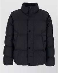 Stone Island - Short Nylon Down Jacket High Neck - Lyst