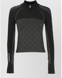 CASABLANCA - High Neck Crew Sweater Geometric Pattern - Lyst