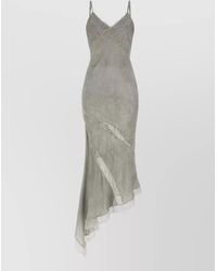 ANDAMANE - Viscose Midi Dress - Lyst