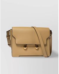 Marni - Trunkaroo Medium Leather Shoulder Bag - Lyst
