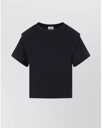 Isabel Marant - Organic Cotton Crew Neck Short Sleeve T-Shirt - Lyst