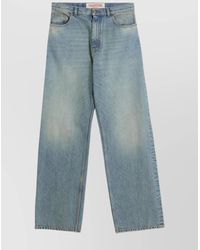 Valentino Garavani - Denim Straight-Leg Jeans - Lyst