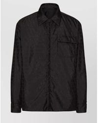 Valentino Garavani - Nylon Reversible Toile Iconographe Jacket - Lyst