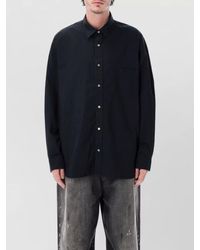 Acne Studios - Soffia Shirt Long Sleeves Buttoned Cuffs Pocket - Lyst
