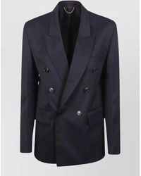 Victoria Beckham - Tailored Jacket Double Breasted Notch Lapel - Lyst