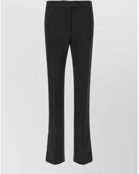 Sportmax - Wool-Blend Straight-Leg Suit Trousers - Lyst