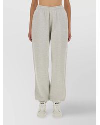 ROTATE BIRGER CHRISTENSEN - Cotton Track Pants - Lyst