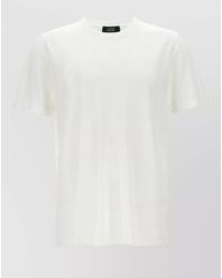 Zanone - Cotton Crewneck Short-Sleeve T-Shirt - Lyst