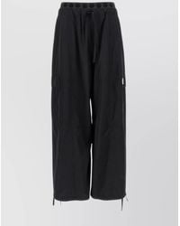 KENZO - Wide-Leg Cargo Trousers - Lyst