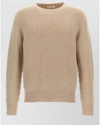 Ma'ry'ya - Cashmere Crew Neck Raglan Knit Sweater - Lyst