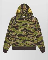ICECREAM - Hooded Sweatshirt Tiger Stripe Graphic Print - Lyst