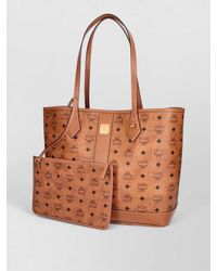 MCM - Large Shoulder Shopper Bag Dual Handles - Lyst
