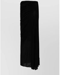 Dries Van Noten - Asymmetric Draped Maxi Skirt - Lyst