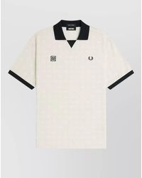 Fred Perry - Cotton Logo Polo Shirt - Lyst