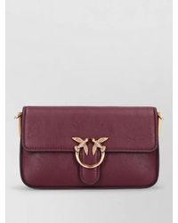 Pinko - Chain Strap Clutch Bag Front Flap - Lyst
