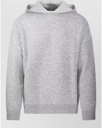 Maison Kitsuné - Cashmere Wool Hooded Jacket - Lyst