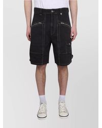 Isabel Marant - Denim Cargo Shorts - Lyst