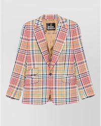 Vivienne Westwood - Checked Wool Blazer - Lyst