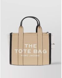 Marc Jacobs - The Tote Bag Small Leather Colorblock Tote Bag - Lyst