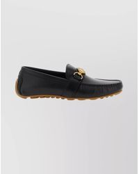 Moschino - Leather Penny Loafers - Lyst