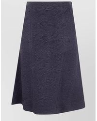 Dries Van Noten - Husosy Long A Line Textured Skirt - Lyst