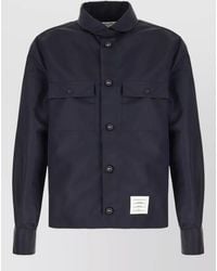 Thom Browne - Nylon Jacket Featuring Front Patch Pockets - Lyst