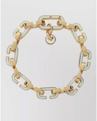 CASABLANCA - Enamel C Link Chain Bracelet - Lyst