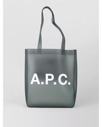 A.P.C. - Lou Transparent Tote Bag Long Handles - Lyst