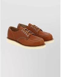 Red Wing - Leather Moc Toe Lace-Up Shoes - Lyst