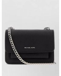 Michael Kors - Claire Leather Shoulder Bag Chain Strap - Lyst
