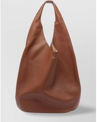 A.P.C. - Leather Slouchy Single Handle Shoulder Bag - Lyst