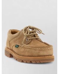 Paraboot - Thiers Derby Lace Up Shoes Suede Rubber - Lyst