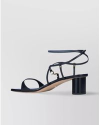 Dior - Block Heel Open Toe Sandals - Lyst