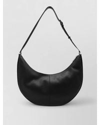 Fendi - Shoulder Bag Adjustable Strap Crescent Shape Textured - Lyst