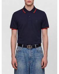 Gucci - Cotton Piqué Embroidered Regular-Fit Polo Shirt - Lyst